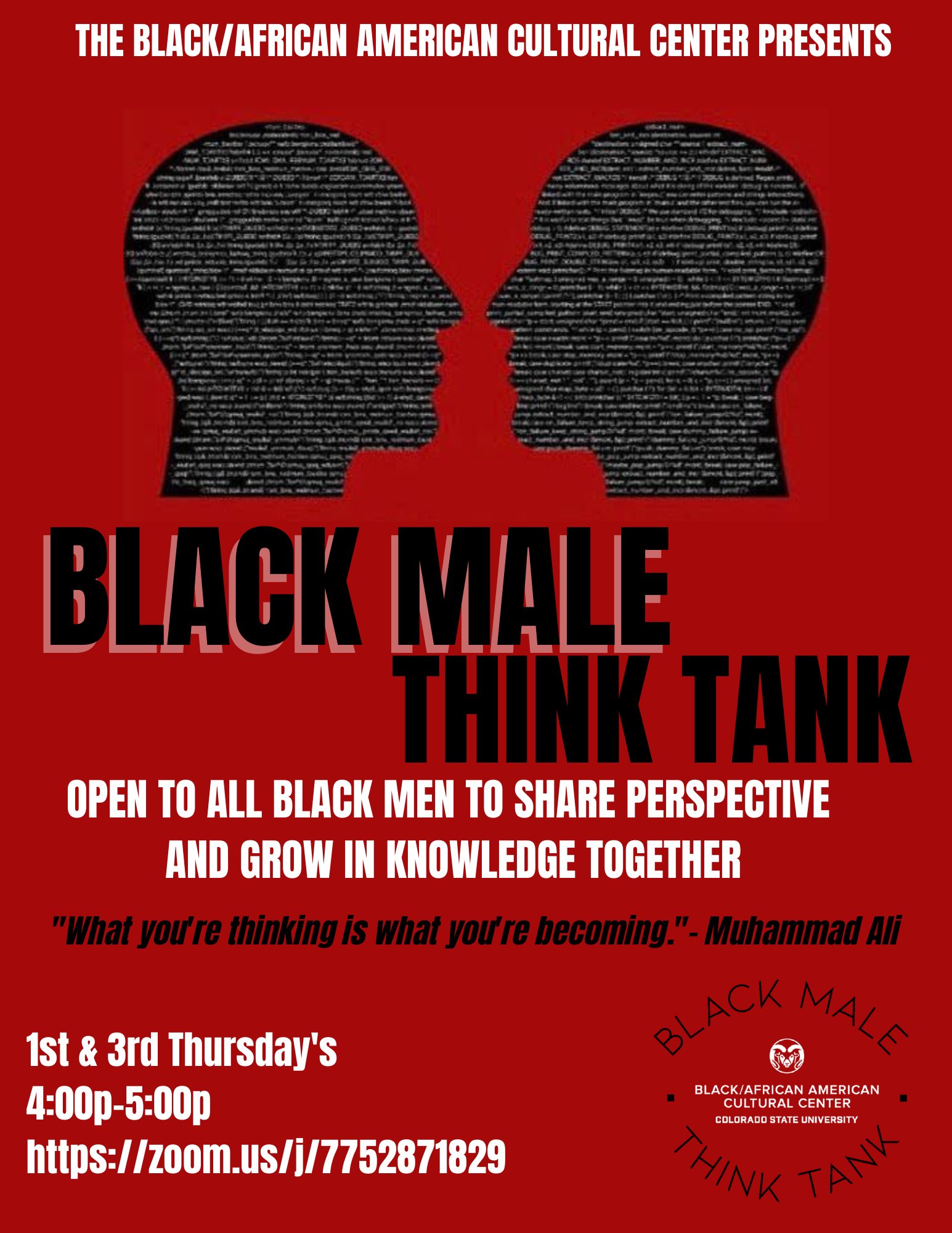 Black Male Think Tank flyer