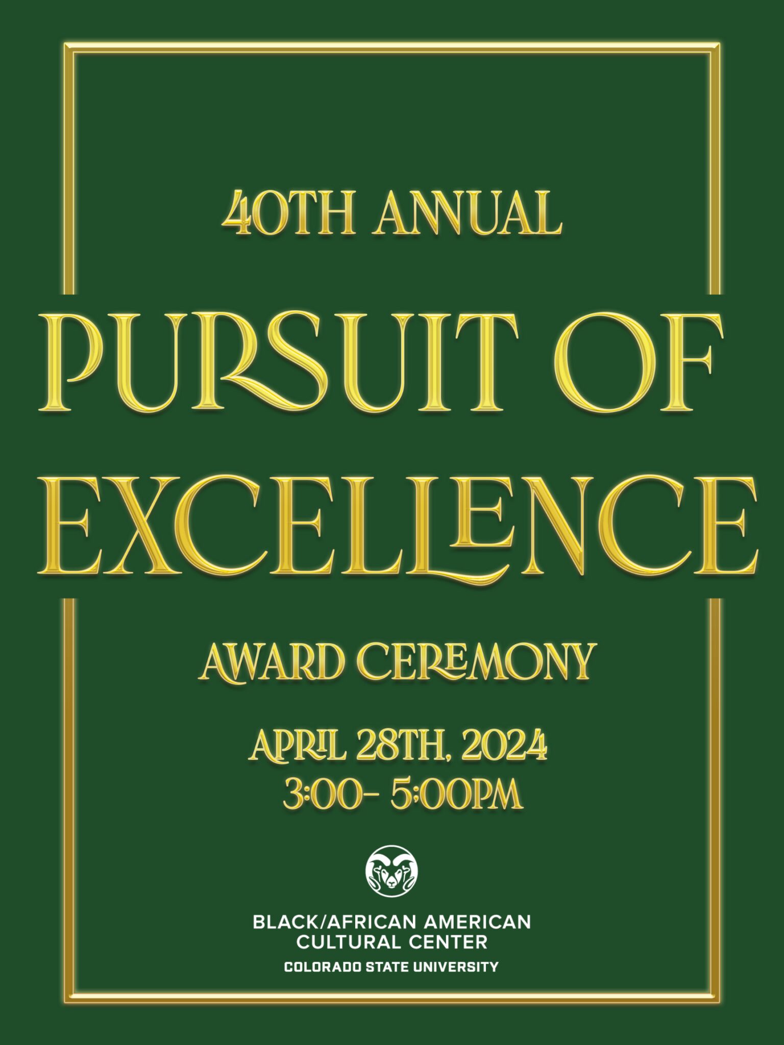 40th Annual Pursuit of Excellence Awards